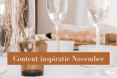 Content Inspiratie November