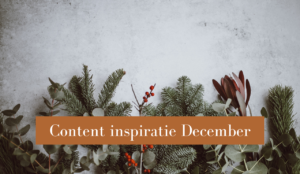 Content inspiratie december